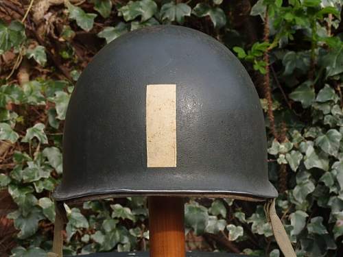 WW2 M1 HELMET with HAWLEY LINER