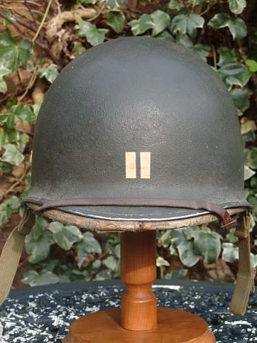 WW2 M1 HELMET with HAWLEY LINER