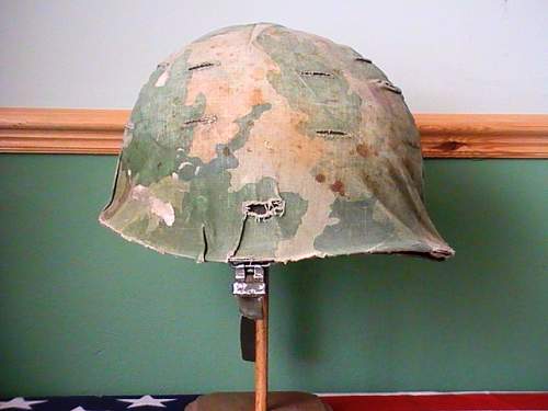 M-1 fixed bail helmet from many era's