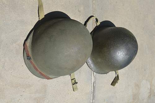 Are these WW 2 Airborne helmets?