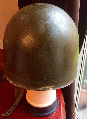 M1 Paratrooper helmet with Marmac 1962 liner