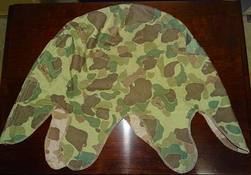 USMC M1 helmet cover