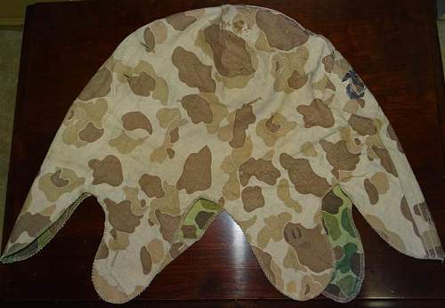 USMC M1 helmet cover