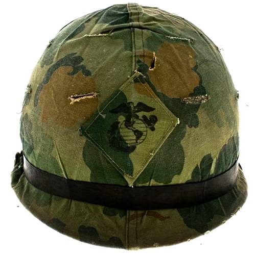 USMC M1 helmet cover