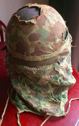 M1 veiled helmet cover olive drab