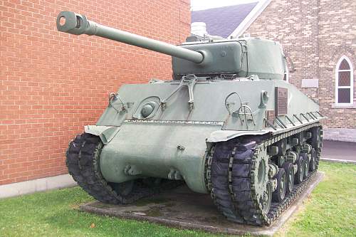 Local Sherman tank for you