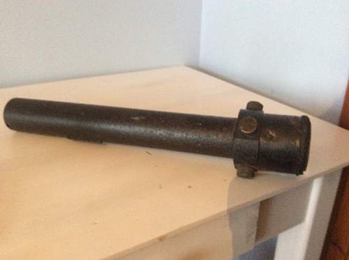 Antique shop find 2 pounder aiming sights . Mk iis No 33