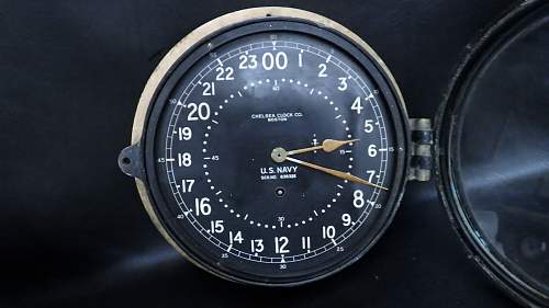 Chelsea US navy clock ...to ID....