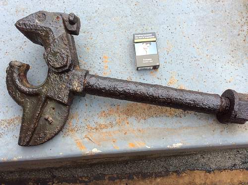 American half track/heavy truck tow hitch.