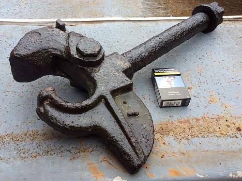 American half track/heavy truck tow hitch.