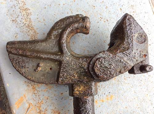 American half track/heavy truck tow hitch.