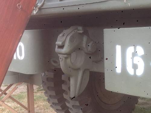 American half track/heavy truck tow hitch.