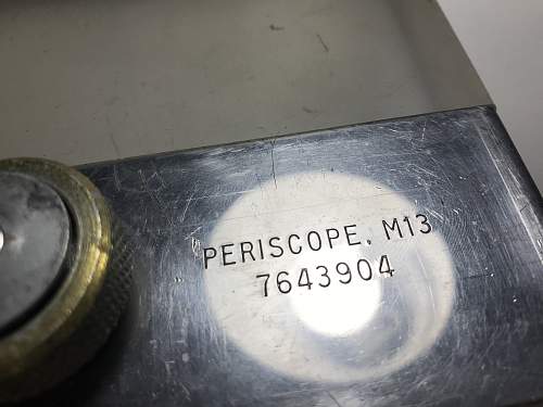 US M13 periscope