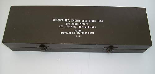 Adapter Set, Engine Electrical Test