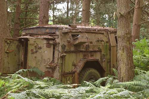 Derelict British Humber Pigs