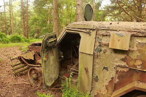 Derelict British Humber Pigs