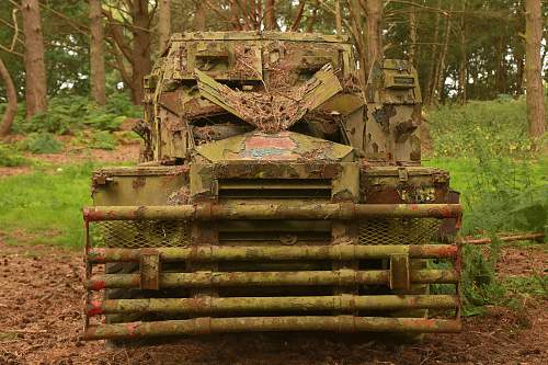 Derelict British Humber Pigs