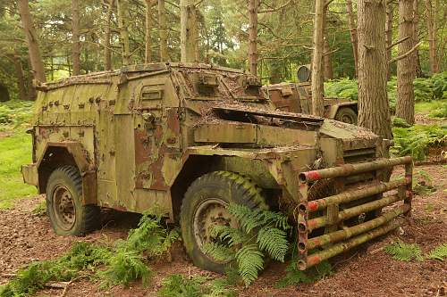 Derelict British Humber Pigs