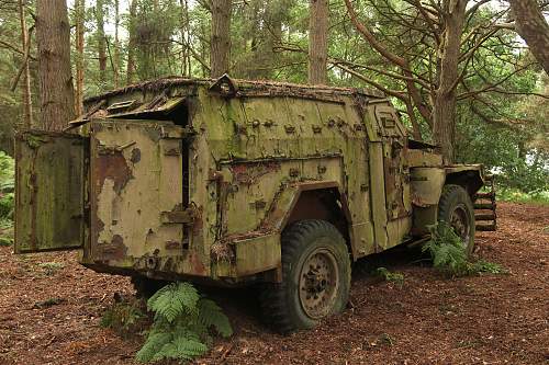 Derelict British Humber Pigs