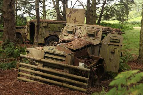 Derelict British Humber Pigs