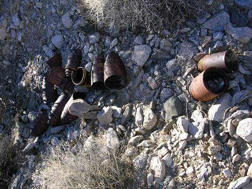 WW 2 armour bits and  found in desert.  ID?