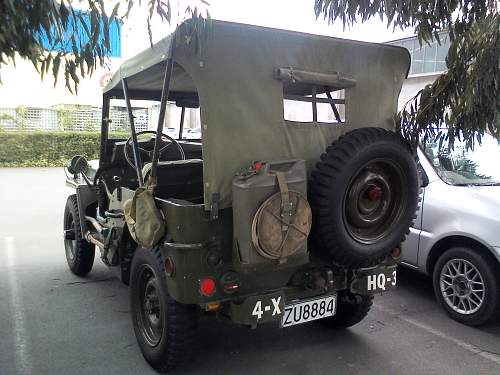 My Mates 1942 Willys Jeep.