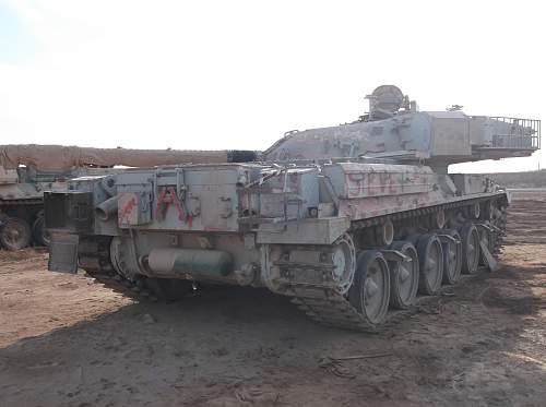 Tank grave yard iraq