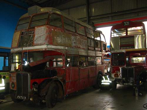 Now Something completely different- Wartime London Buses!