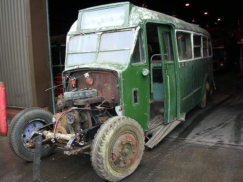 Now Something completely different- Wartime London Buses!