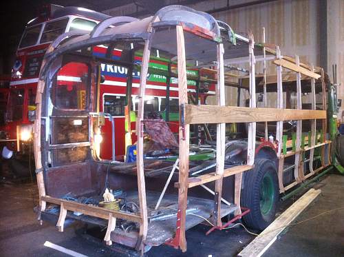 Now Something completely different- Wartime London Buses!