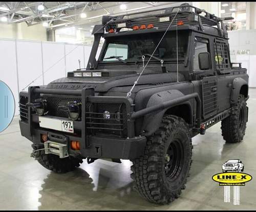 Military Landrover?