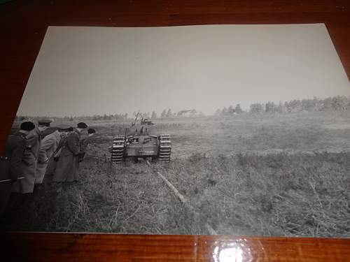 Photos of a WW2 Canadian Tank pushing a &quot;Snake&quot;