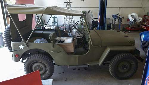 My Late 44 Willys Jeep