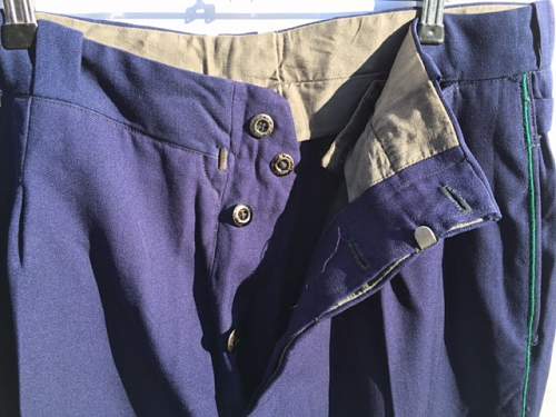 Service Border guard officer's trousers