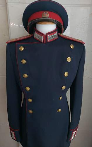 M1947 double breasted mundir tunic for militia officer