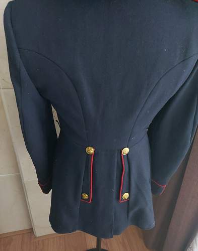 M1947 double breasted mundir tunic for militia officer