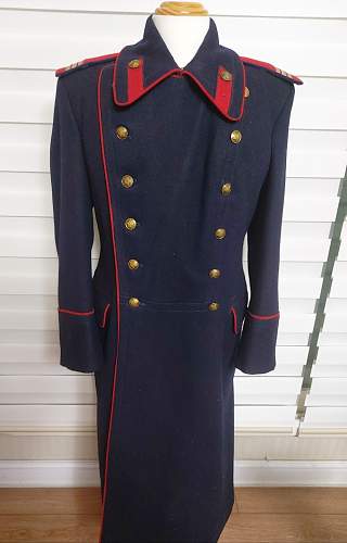 M1947 miltia winter overcoat for NCO and officer