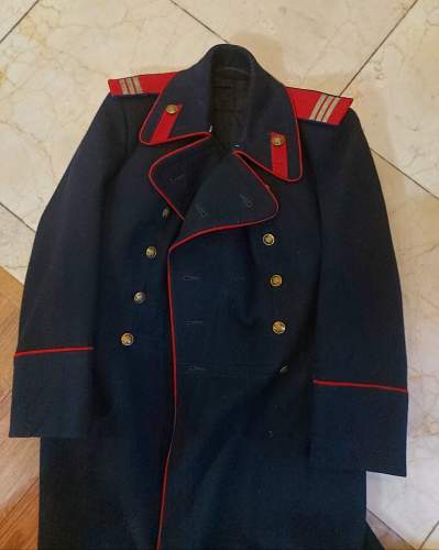 M1947 miltia winter overcoat for NCO and officer