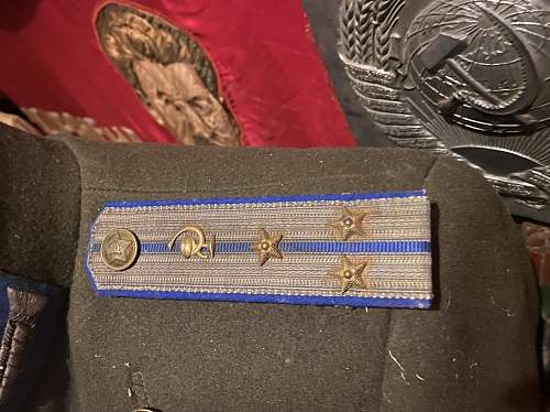 NKVD / MGB Medical Parade Shoulder Boards