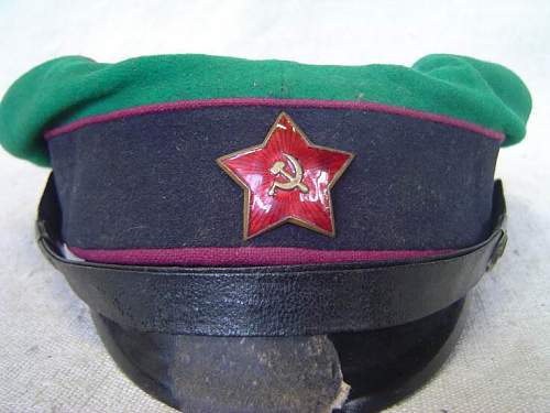 1920's OGPU Border Guard visor