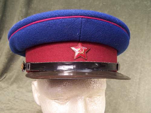 NKVD Visor Cap- WWII?