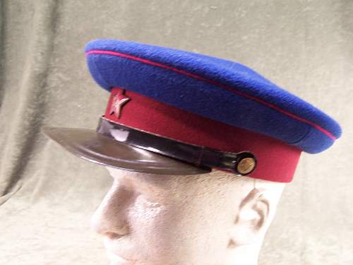 NKVD Visor Cap- WWII?