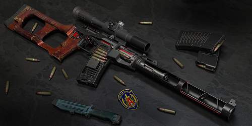 3D-model weapons VChK - MVD-GRU-FSB