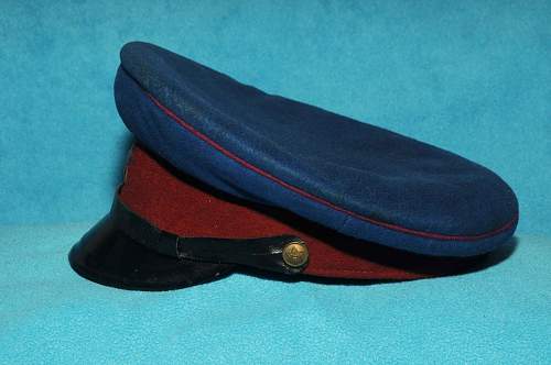 NKVD Visor hat authenticity