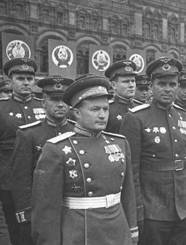 NKVD mundir Moscow parad 1945