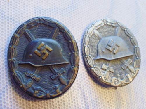 1939 Black Wound Badge (1939 Verwundetenabzeichen im Schwartz)