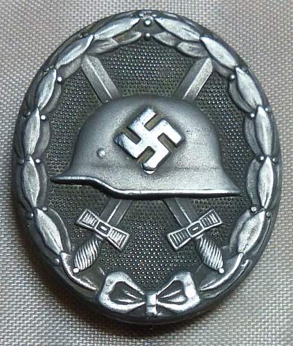 Verwundetenabzeichen Silver