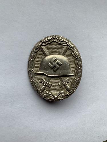 Verwundetenabzeichen 1939 in Silber, 92