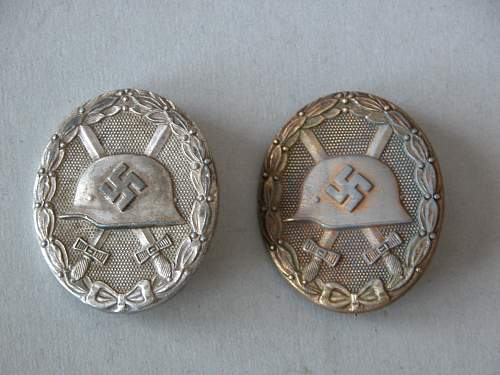 Verwundetenabzeichen in Silber, MM 65