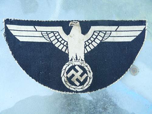 Verwundetenabzeichen,Large Eagle,Strange Sieg Heil Pin